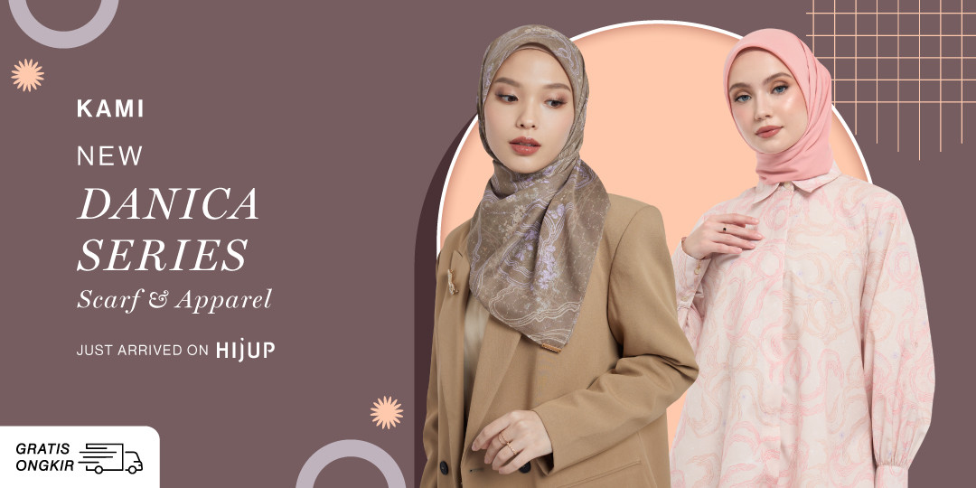 Danica Series: Scarf & Apparel Just Arrived at HIJUP