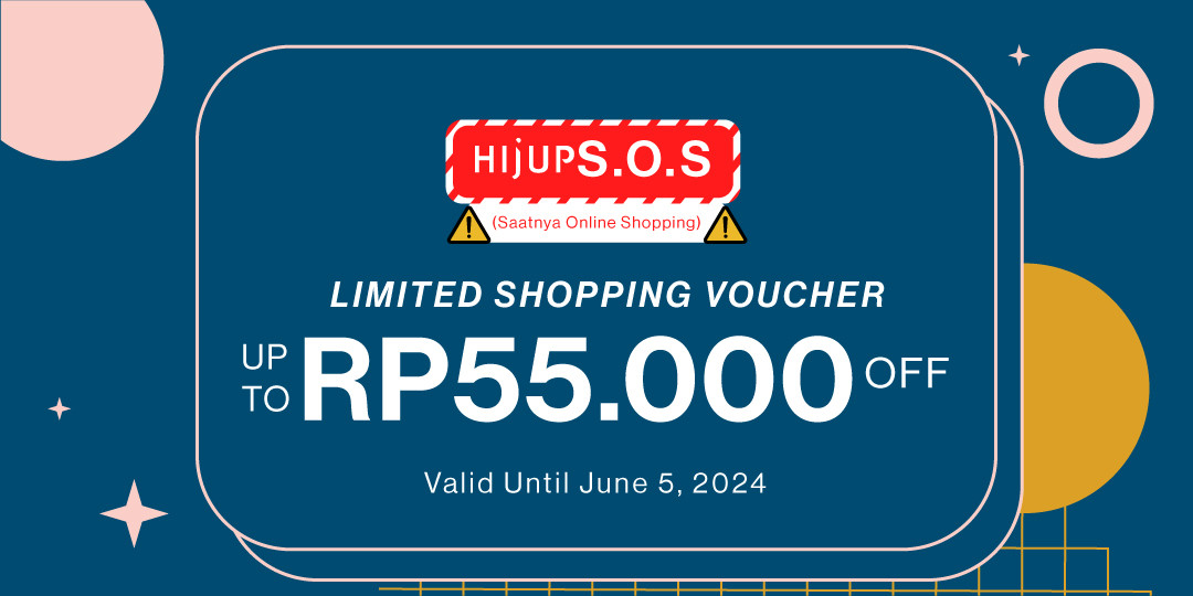 LIMITED SHOPPING VOUCHER - ENJOY EXTRA UP TO Rp55.000 OFF* 