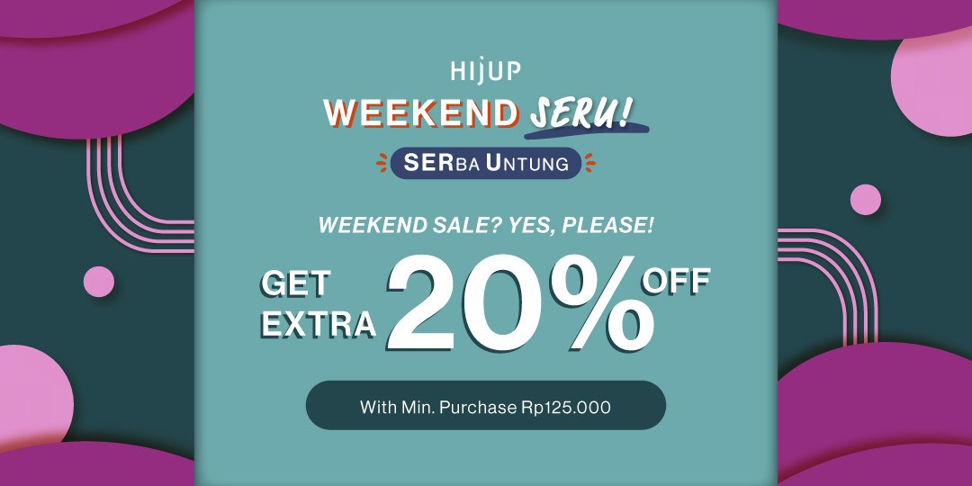 WEEKEND SALE? YES, PLEASE! GET EXTRA 20% OFF