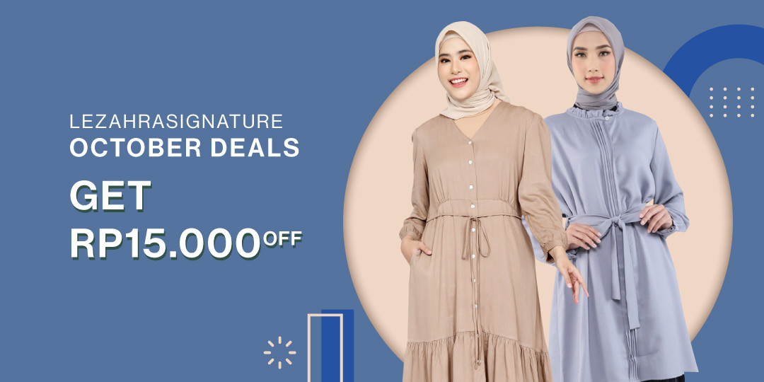 Lezahrasignature OCTOBER DEALS - GET EXTRA Rp15.000 