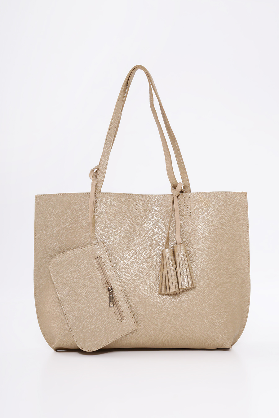 Flat-Large-Tote-Gold