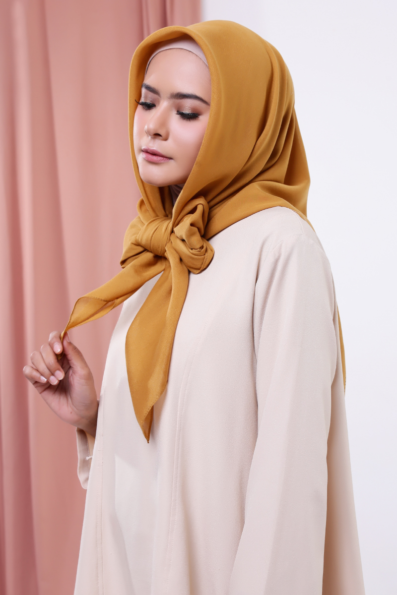 Baju Gamis Warna Coklat Susu Cocok Dengan Jilbab Warna Apa 