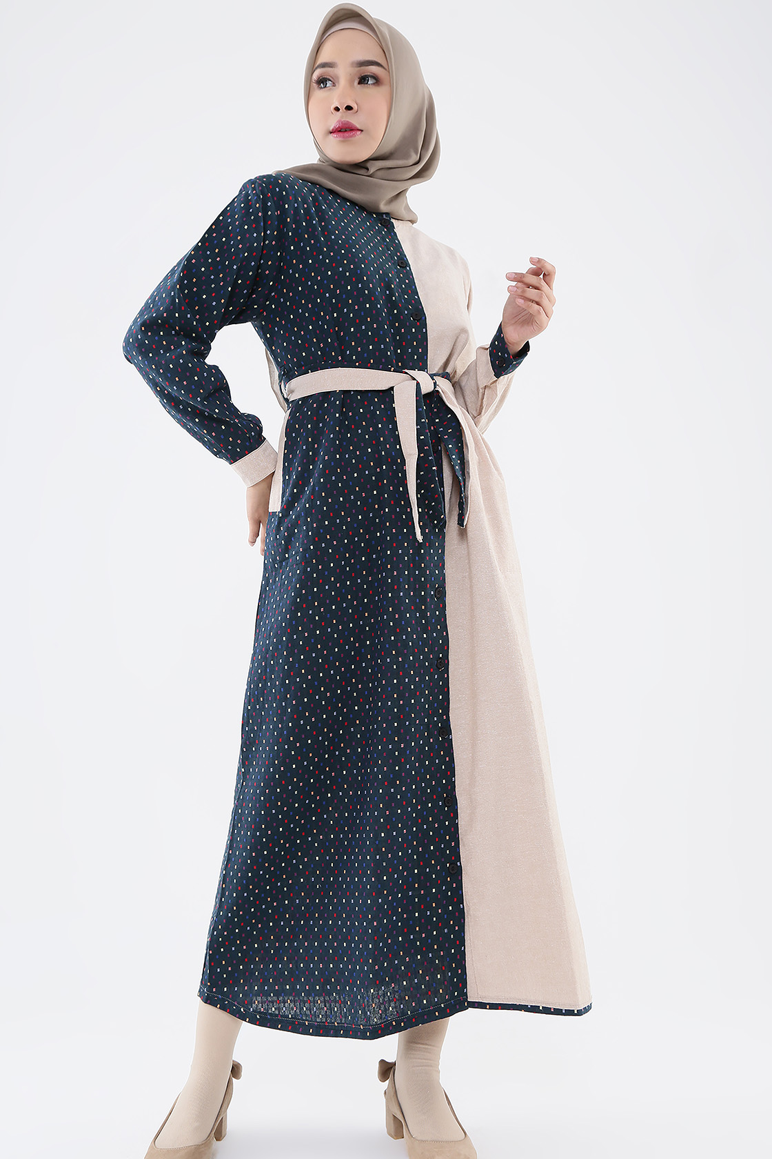 gamis-two-tone