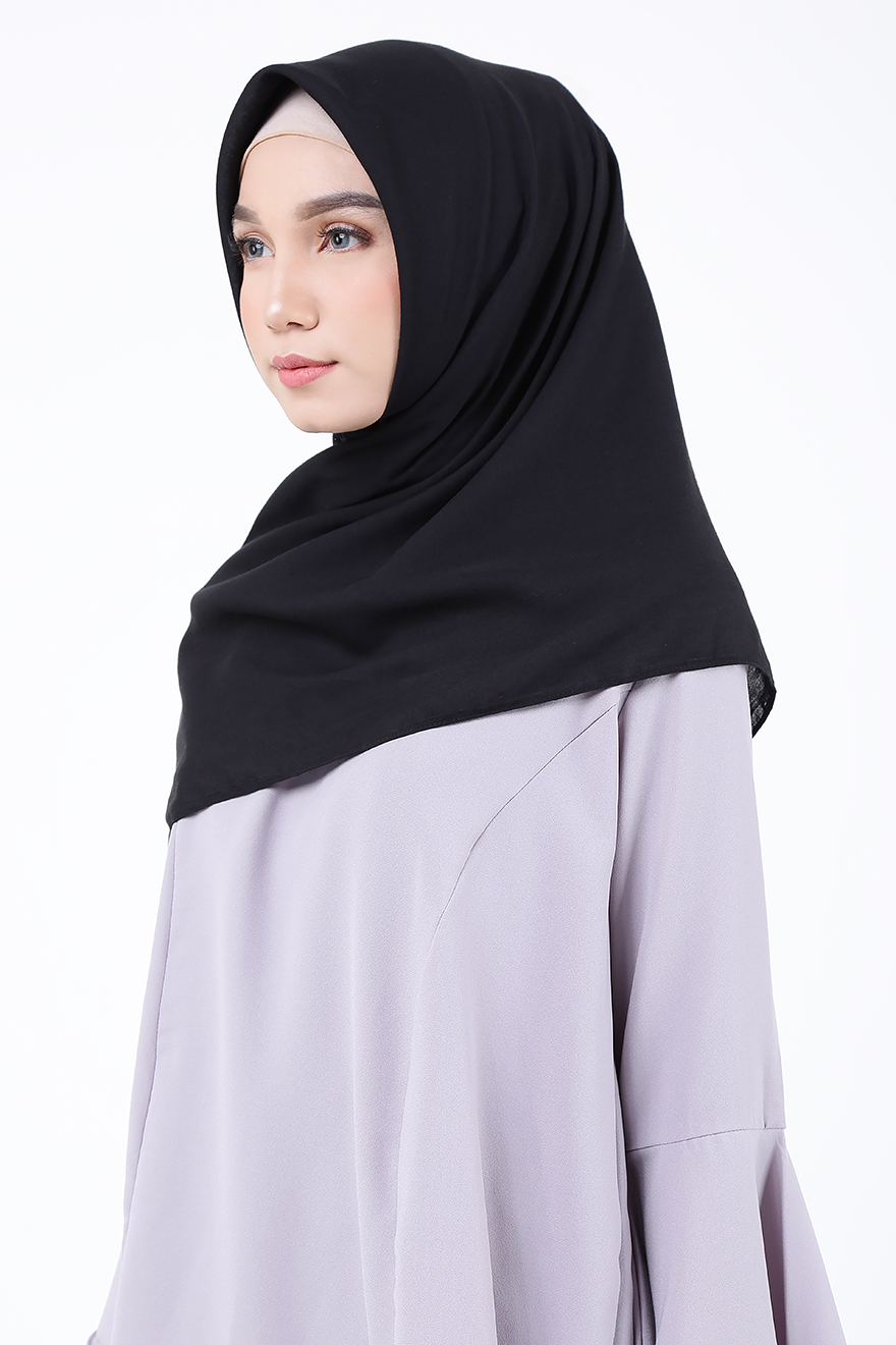 Model Hijab Warna Hitam Style Hijab Terbaru 