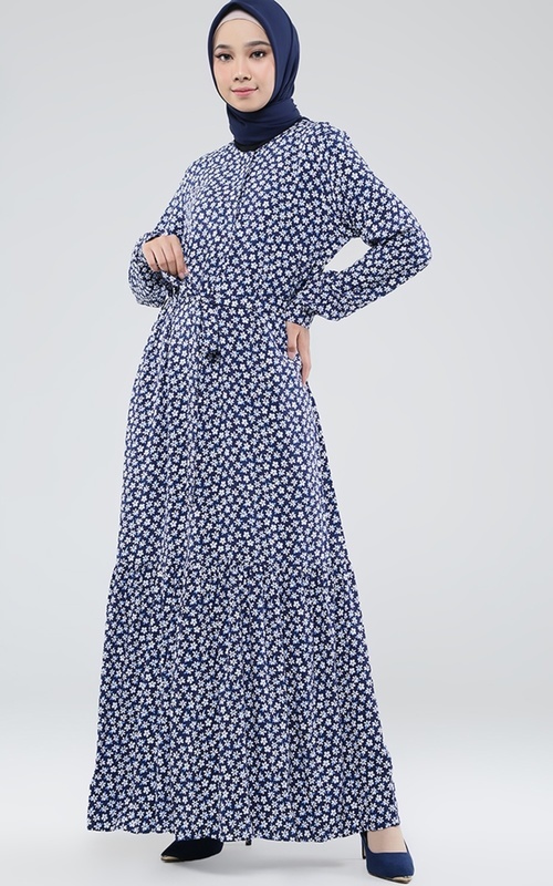 gamis-motif-bunga