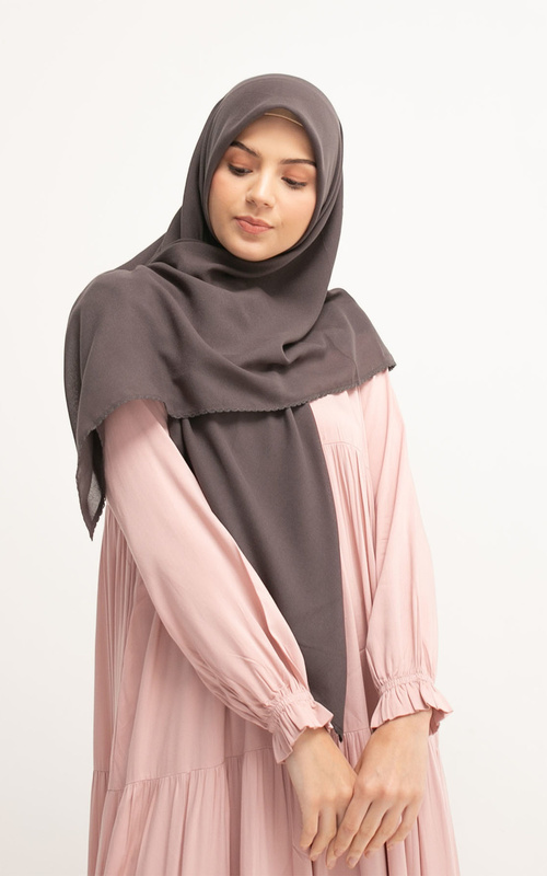 baju gamis warna peach