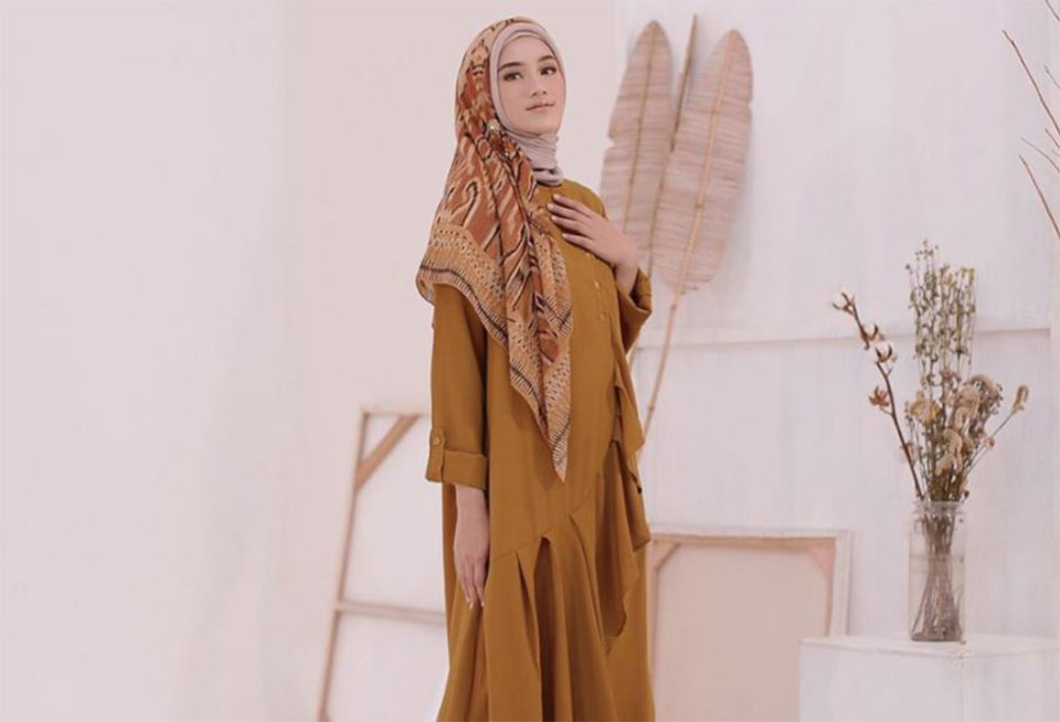 Terbaru 93 Warna Tudung Untuk Baju Mustard