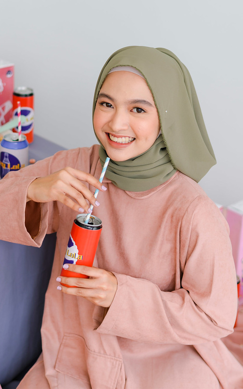 Hijab yang Cocok untuk Baju Warna Orange Kerudung Warna Olive