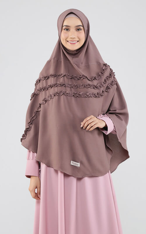 Bergo dengan Renda Kriwil