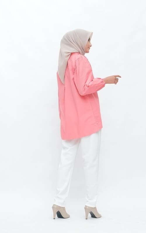 Blus Pink Puffy