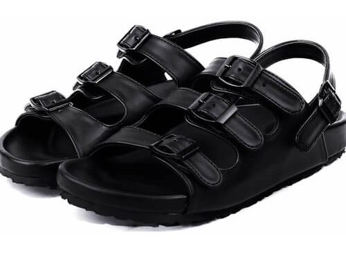 Sepatu Sandal Full Black