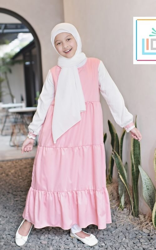 Baju Muslim Overall Dress