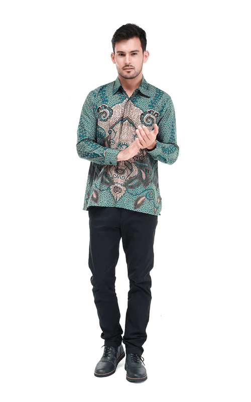 Kemeja Batik Central Motif
