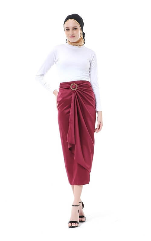 Rok Lilit wrap Skirt