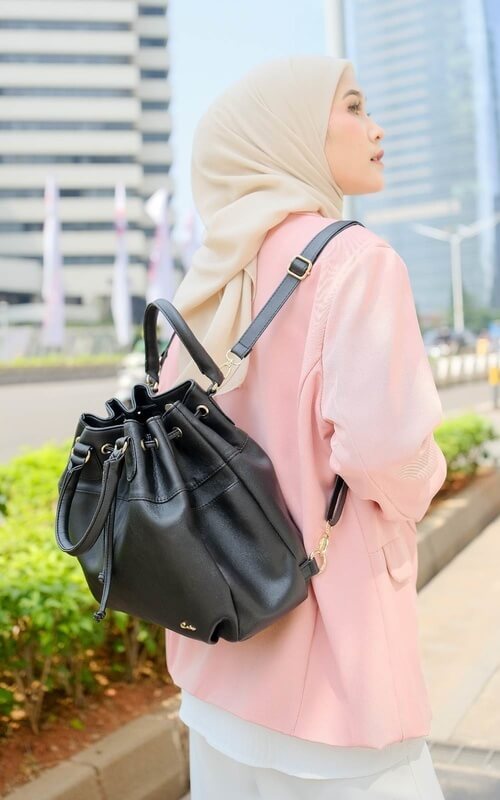 Tas Ransel Model Serut Simple