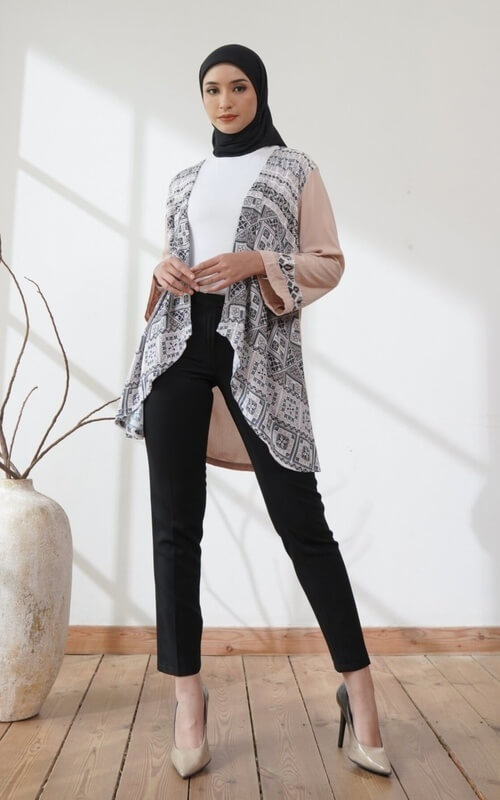 Outer Batik Simple nan Elegan