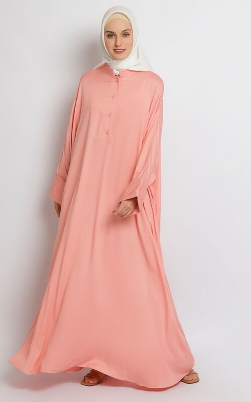 Dress Kaftan Syar'i Longgar