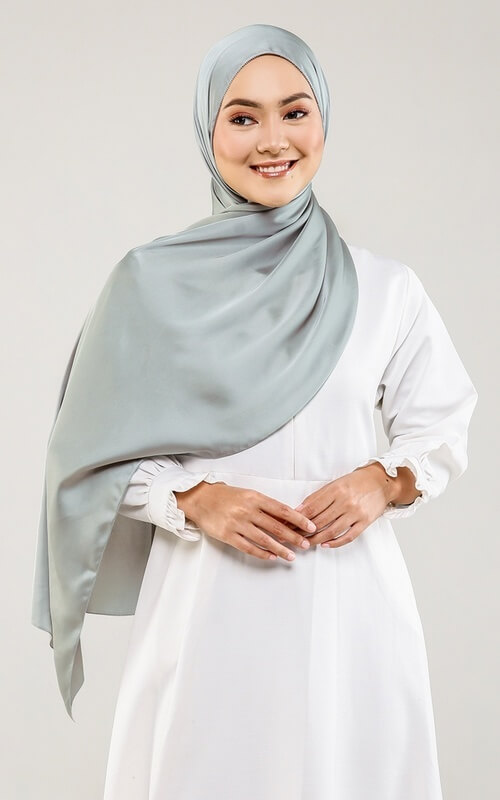 Pashmina Silk untuk Tampil Fancy