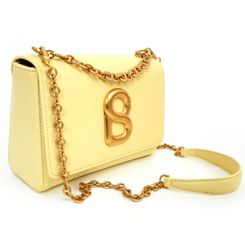 Sling Bag dengan Gold Chain Strap