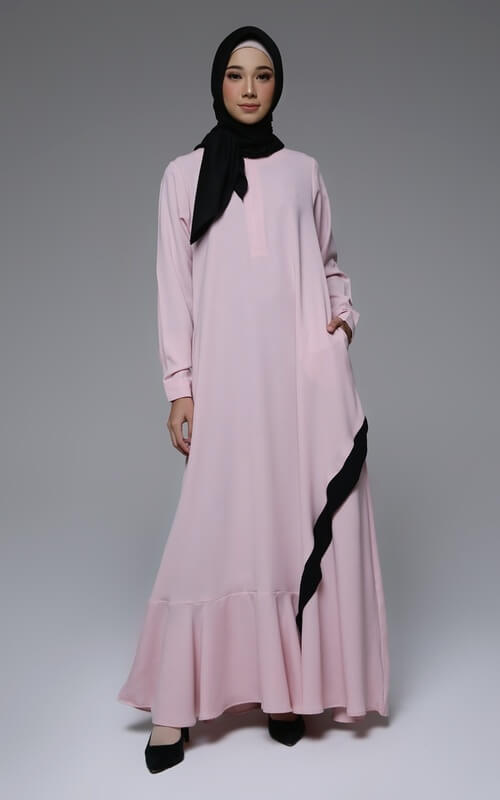 Baju Gamis Two Color