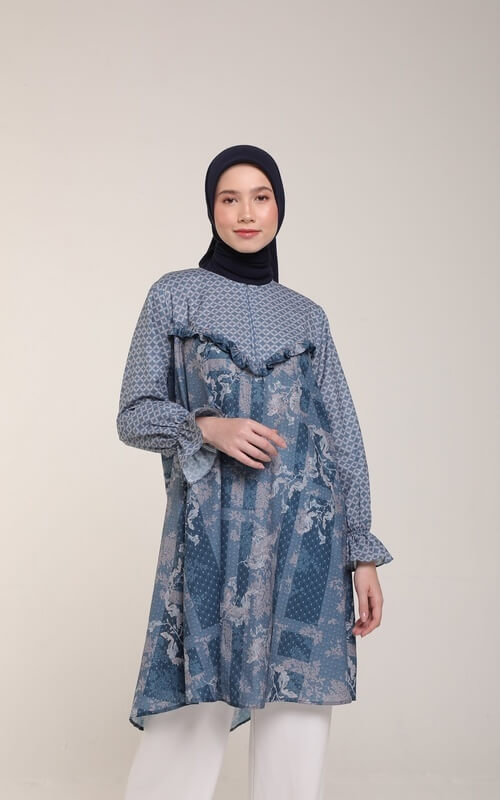 Baju Tunik Motif Batik