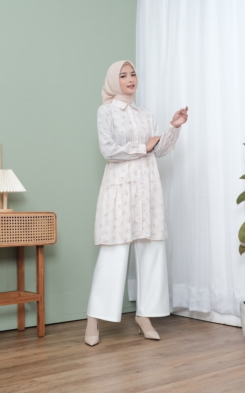 Tunik Motif Semi Formal