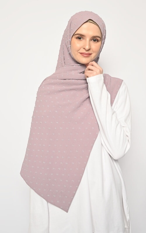 Pashmina Bertekstur