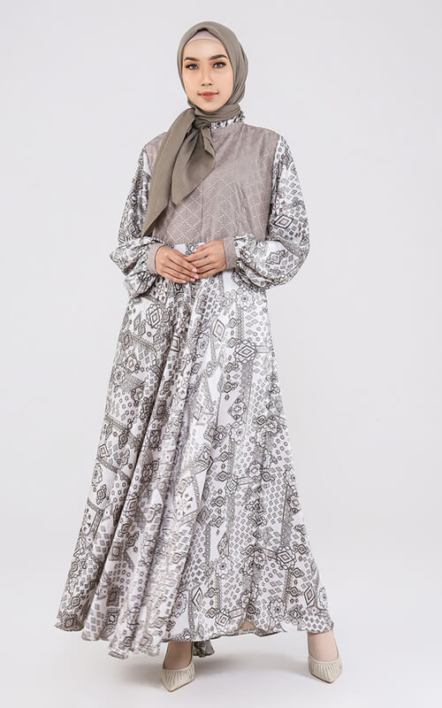 Gamis untuk Arisan Full Motif