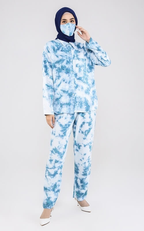 Piyama Motif Tie Dye