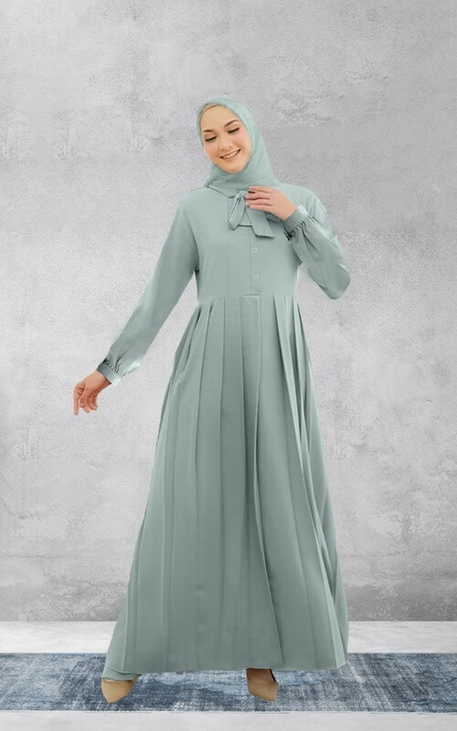 Gamis Plisket