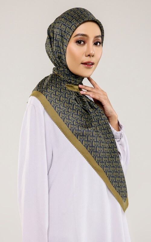 Jilbab Premium Motif Huruf