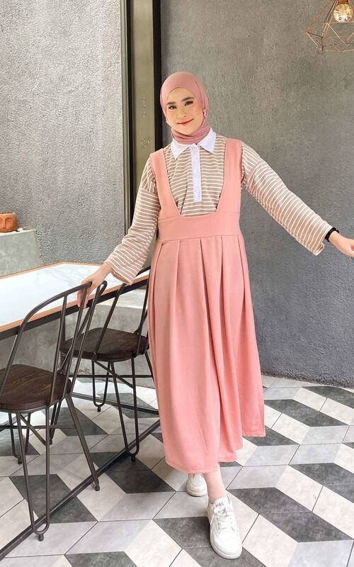 OOTD Remaja Hijab Rok