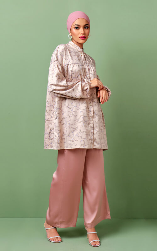 Model Baju Satin Longgar