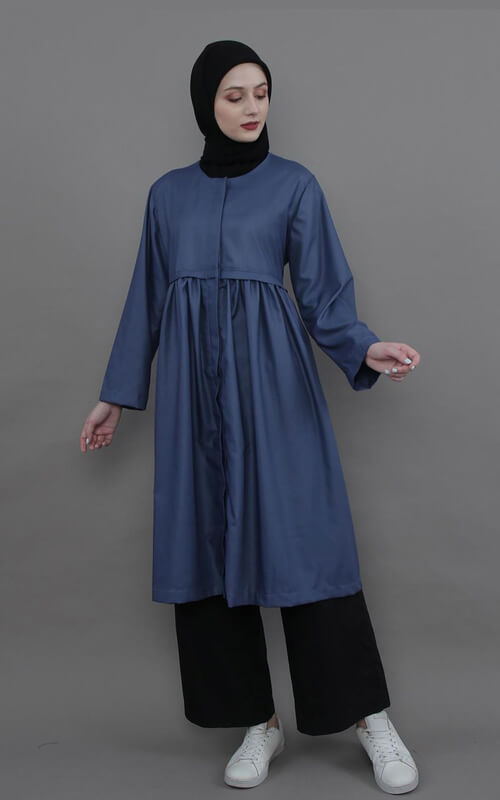 Tunik Polos Biru