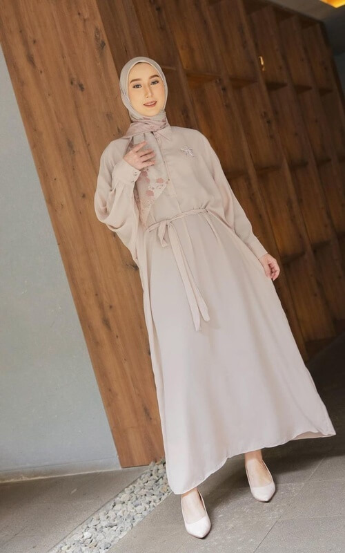 Gamis Lengan Batwing