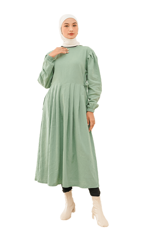 Midi Dress Sage Green