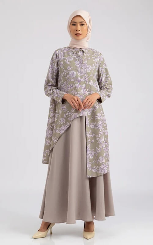 Tunik Motif Bunga