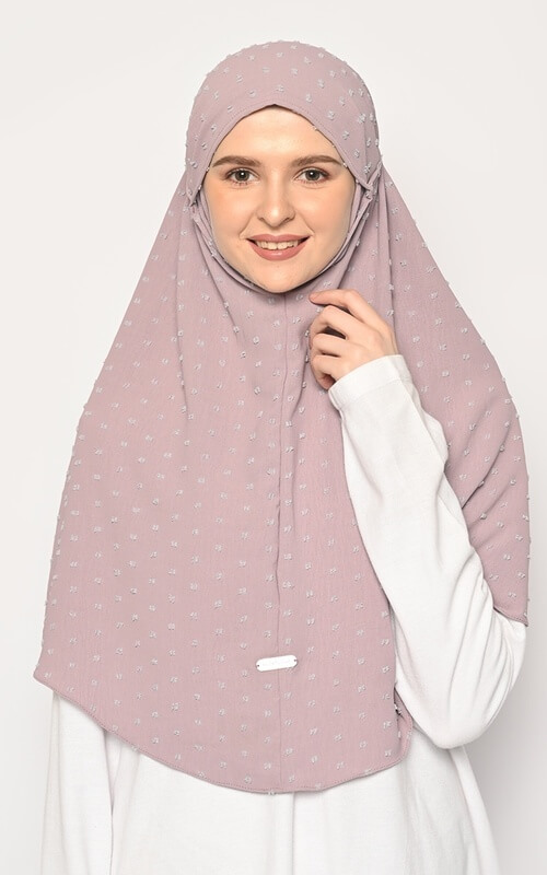 Hijab Bergo Motif