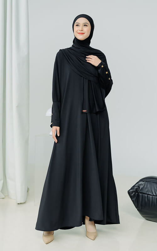 Dress Panjang Hitam