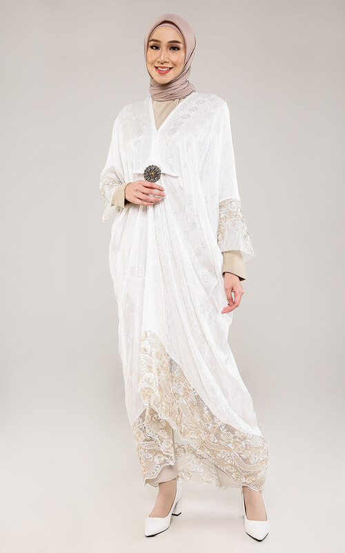 Kaftan Kombinasi Lace