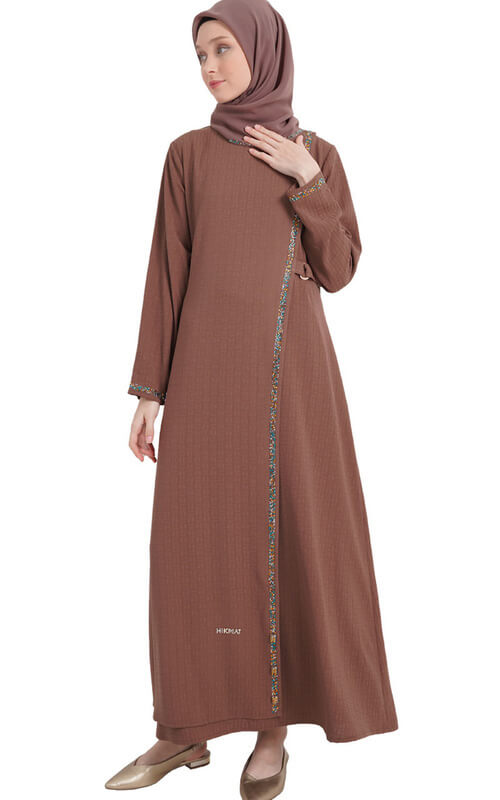 Gamis Bernuansa Earth Tone