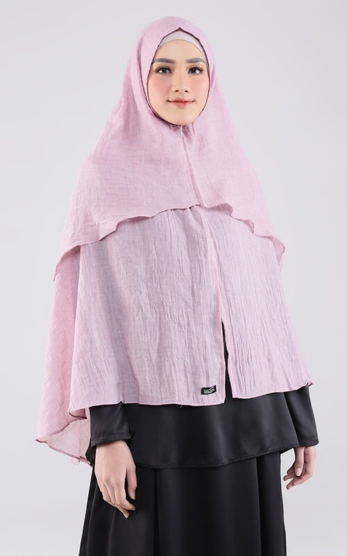  Hijab Instan Bahan Ceruti 2 Layer