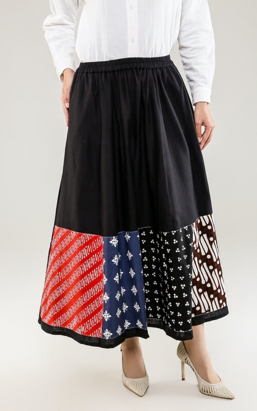 Rok Batik Kombinasi