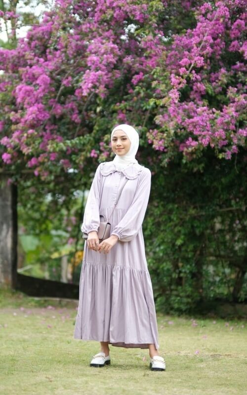 Midi Dress Lavender