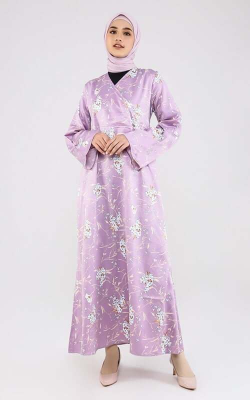 Dress Kimono Motif Floral