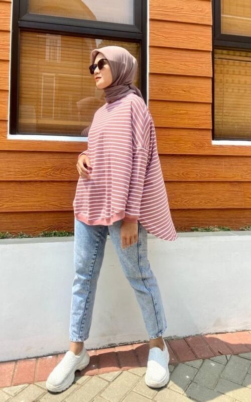 Kaos Pink Oversize