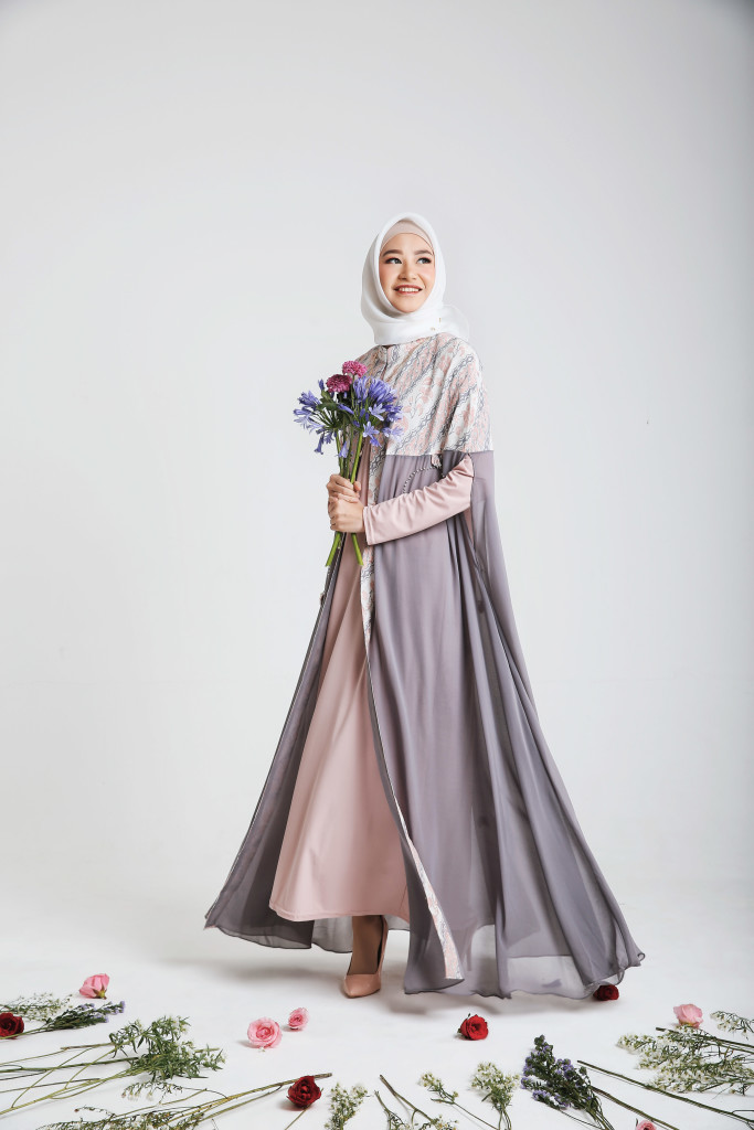 Mix and match baju muslim untuk lamaran 4