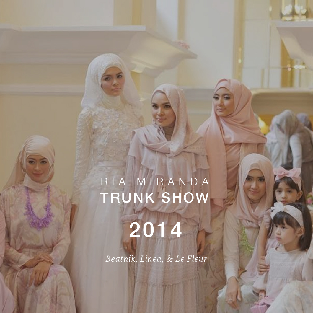 Road to riamiranda Annual Trunk Show 2018