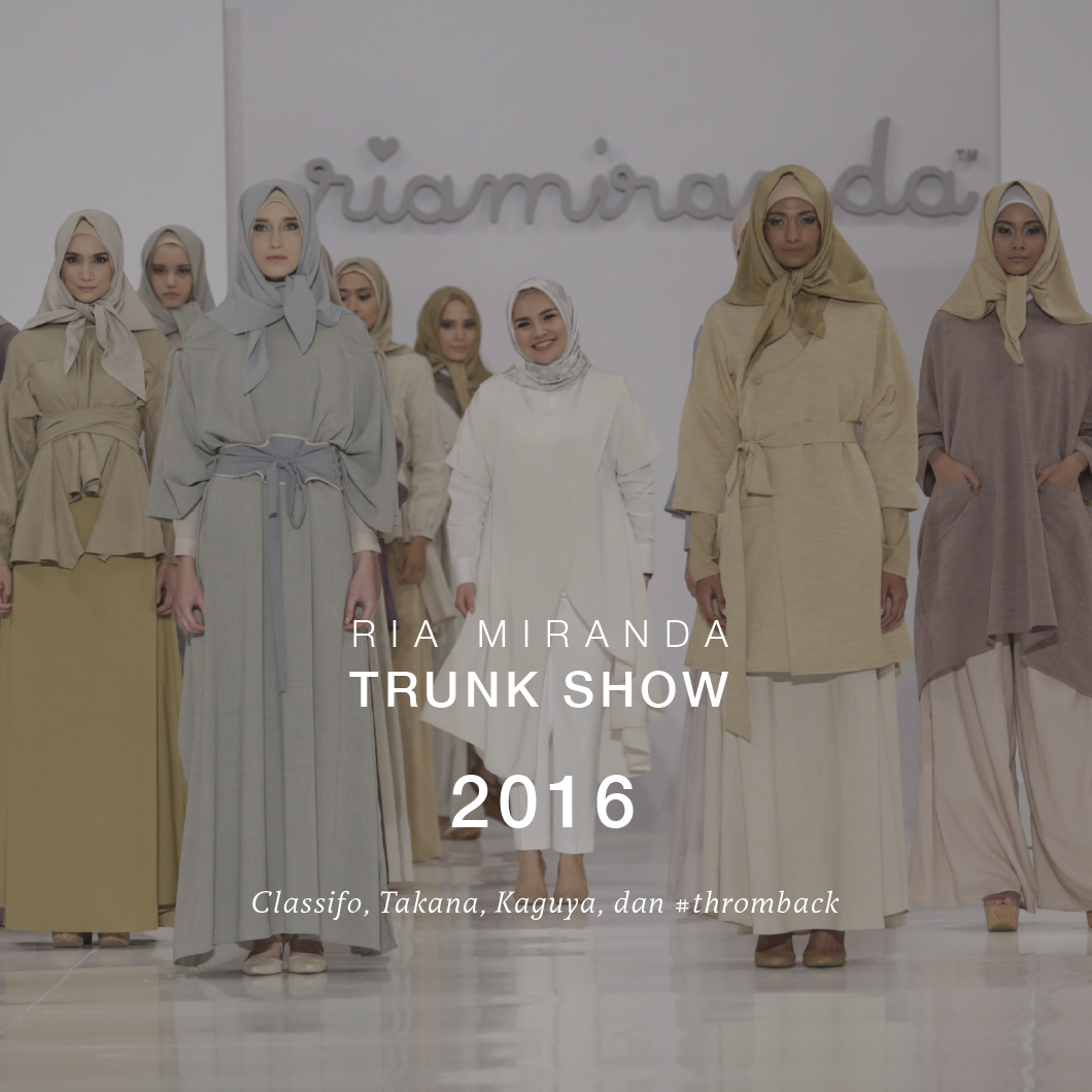 Road to riamiranda Annual Trunk Show 2018