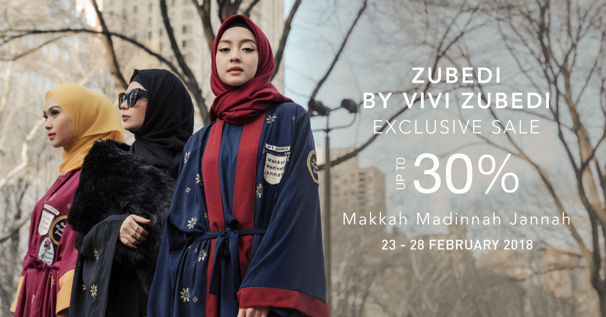 Sale exclusive Vivi Zubedi di HIJUP